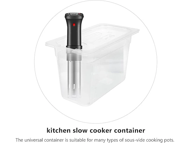 Upkoch transparante slowcooker - afbeelding 3 van  3