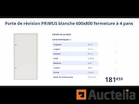 Upmann primus revisiedeur - 600 x 800 mm - afbeelding 1 van  1