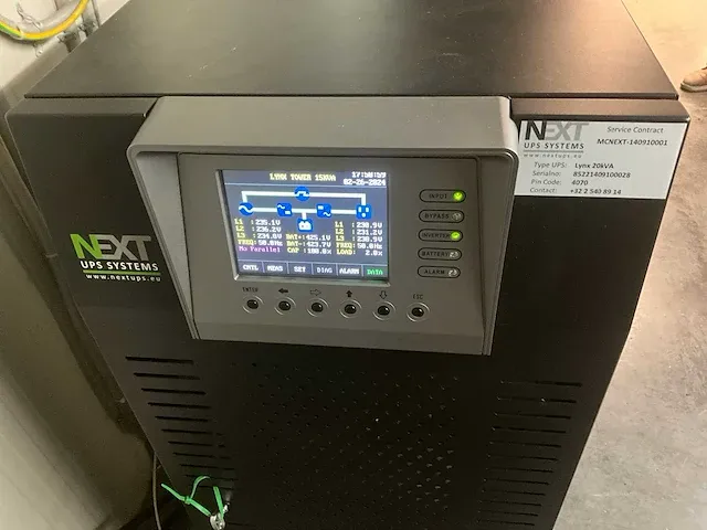 Ups systeem next lynx 20kva - afbeelding 2 van  8