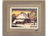 Urbain gerlo (waasmunster, 1897 - 1986) - origineel - afbeelding 2 van  4