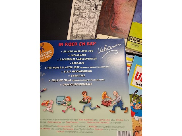 Urbanus strips 5 stuks + slp urbanus - afbeelding 2 van  3