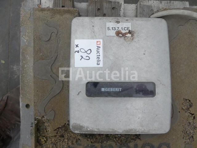 Urinoir met geïntegreerd geberit sanbloc-systeem - afbeelding 3 van  5