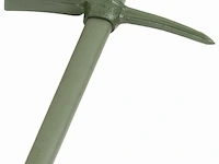 Us pikhouweel inklpabaar met houten steel en hoes legergroen - afbeelding 1 van  3