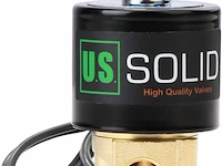 U.s. solid 1" g 24v dc messing magneetventiel - afbeelding 1 van  5