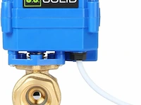 U.s. solid 1/2" gemotoriseerde kogelkraan - afbeelding 1 van  3