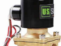 U.s. solid 1"g 24 v ac messing magneetventiel - afbeelding 1 van  6
