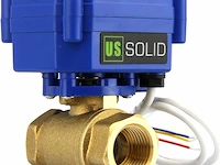 U.s. solid 3/4" motorkogelkraan messing - afbeelding 6 van  7