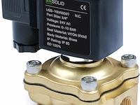 U.s. solid magneetventiel messing g 3/8" - afbeelding 1 van  4