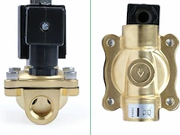 U.s. solid magneetventiel messing g 3/8" - afbeelding 2 van  4