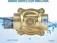 U.s. solid magneetventiel messing g 3/8" - afbeelding 3 van  4