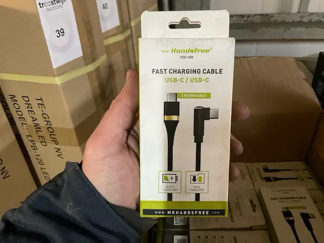 Usb-c/usb-c kabel (18x) - afbeelding 2 van  3
