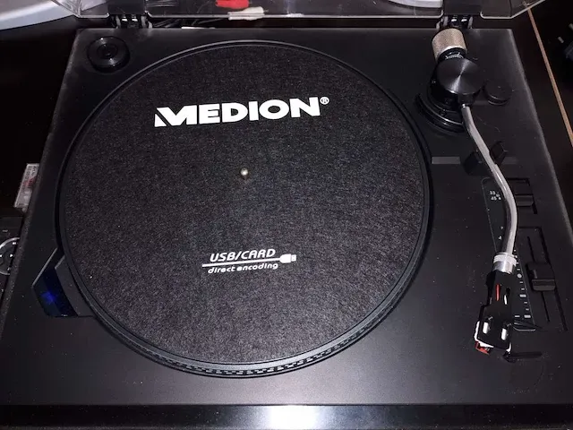 Usb platenspeler medion - afbeelding 3 van  3
