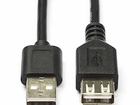 Usb verlengkabel ± 2 meter - afbeelding 1 van  1