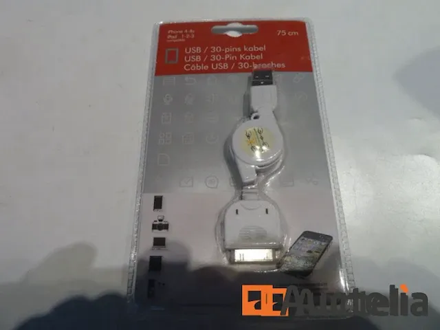 Usb/30-: iphone 4-4s: 360 stukken - afbeelding 1 van  4