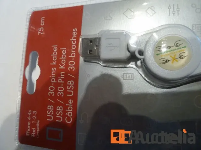 Usb/30-: iphone 4-4s: 360 stukken - afbeelding 3 van  4