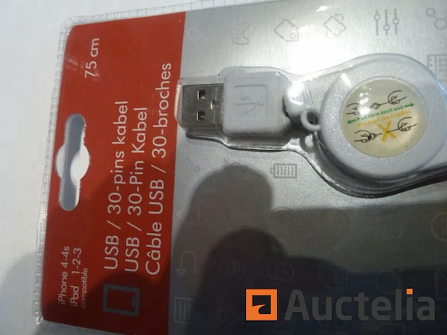 Usb/30-: iphone 4-4s: 360 stukken - afbeelding 1 van  4