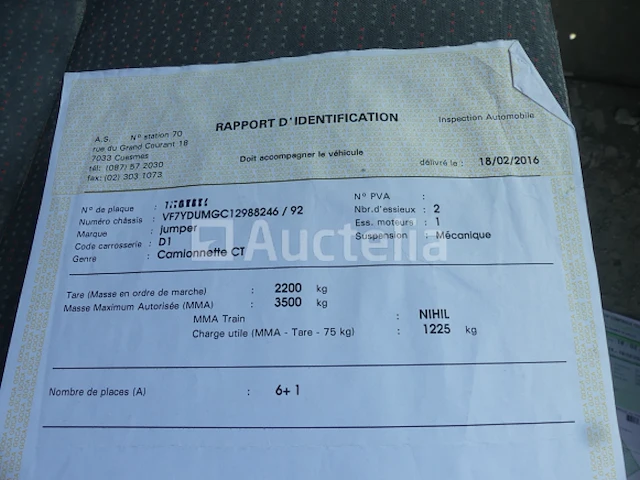 Utility pick-up double cab citroën jumper (2016-96.052 km-vin:vf7ydumgc12988246) - afbeelding 31 van  32