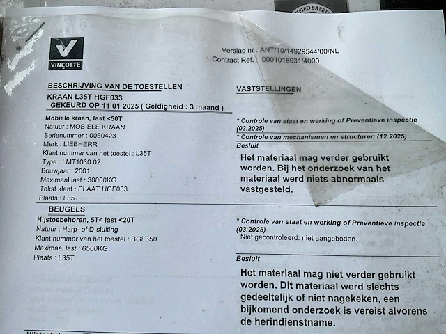 Utm 625 liebherr telescoopkraan l35 - afbeelding 14 van  39