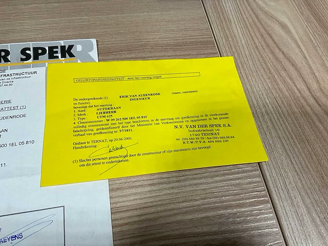 Utm 625 liebherr telescoopkraan l35 - afbeelding 29 van  39
