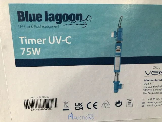 Uv-c units blue lagoon - afbeelding 5 van  5