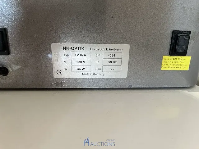 Uv-lamp nk optik - afbeelding 4 van  4