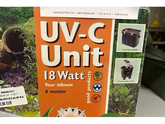 Uvc inbouw unit - afbeelding 3 van  4