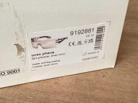 Uvex pheos veiligheidsbril anti fog (80x) - afbeelding 4 van  6