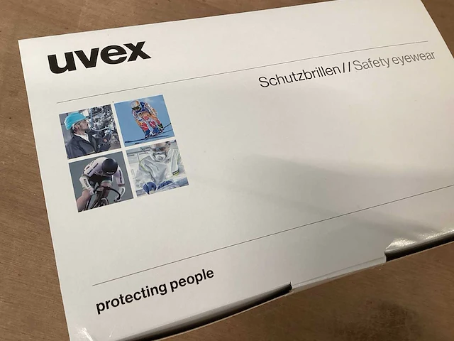Uvex pheos veiligheidsbril anti fog (80x) - afbeelding 5 van  6