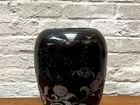 Vaas aardewerk h:26 cm - afbeelding 1 van  1