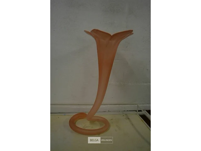 Vaas bloemenmotief h=50cm - afbeelding 1 van  2