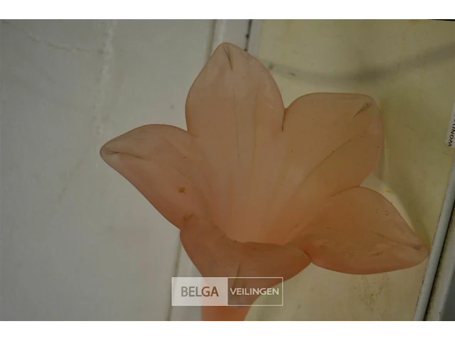 Vaas bloemenmotief h=50cm - afbeelding 2 van  2
