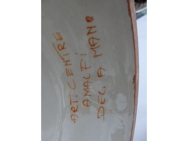 Vaas getekend art centre a, malfi - afbeelding 2 van  4