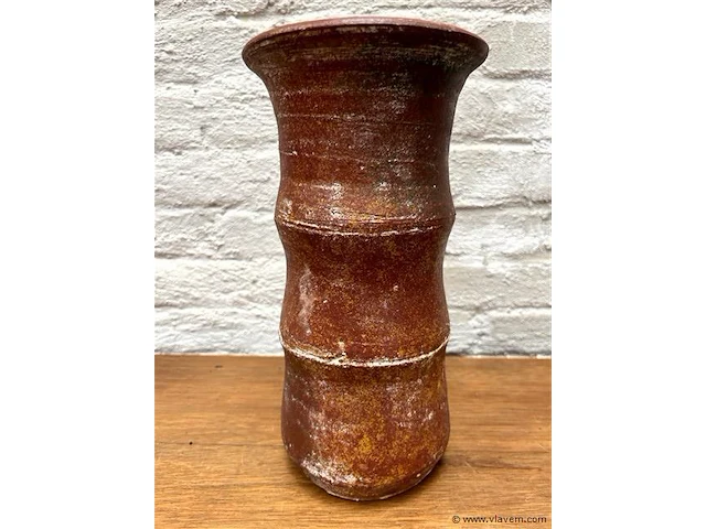 Vaas keramiek h:26cm - afbeelding 1 van  1