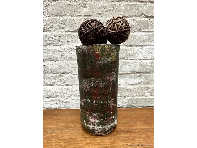 Vaas keramiek h:27cm - afbeelding 1 van  1