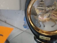 Vaas met 24 k goud - afbeelding 1 van  4