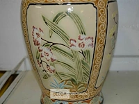 Vaas met bloemen h=52cm - afbeelding 3 van  3