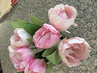 Vaas met bloemen - afbeelding 2 van  2