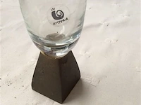 Vaas op metalen voet - afbeelding 2 van  3