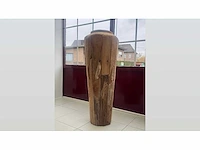Vaas teak h120cm - afbeelding 1 van  1