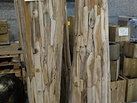 Vaas uit teak - afbeelding 1 van  2