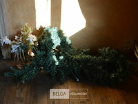 Vaasje +kerstdecoratie - afbeelding 1 van  4