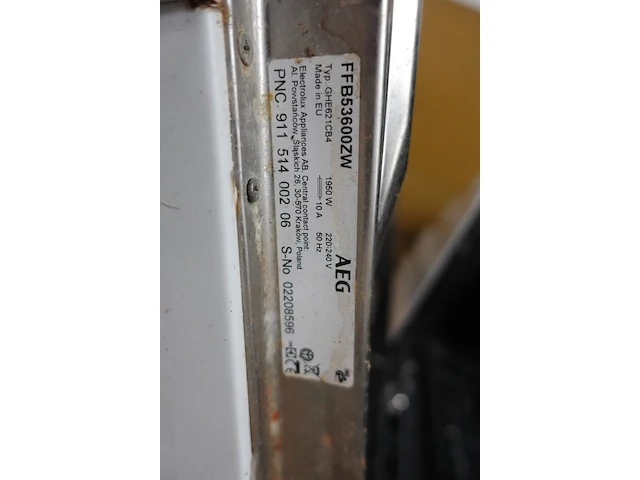 Vaatwasmachine aeg - afbeelding 2 van  2