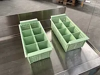Vaatwasmachine hobart amx-10 a met bijhorende doorschuiftafels - afbeelding 9 van  19