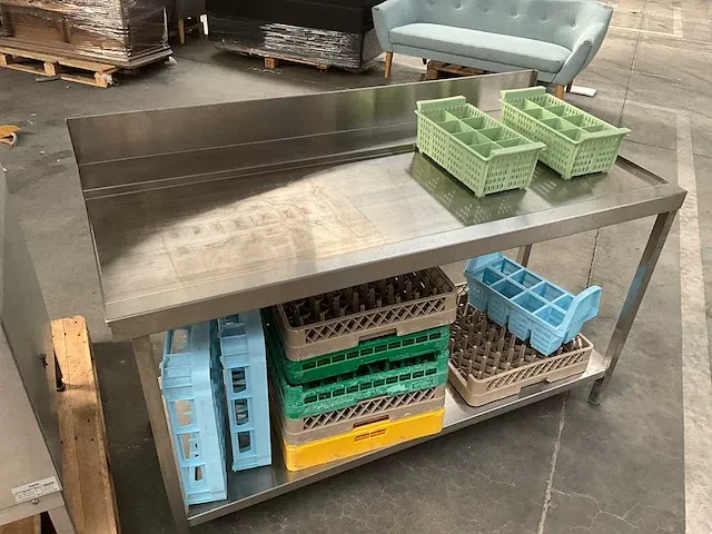 Vaatwasmachine hobart amx-10 a met bijhorende doorschuiftafels - afbeelding 17 van  19
