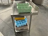 Vaatwasmachine hobart amx-10 a met bijhorende doorschuiftafels - afbeelding 19 van  19