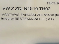 Vaatwasser zanussi - afbeelding 9 van  9
