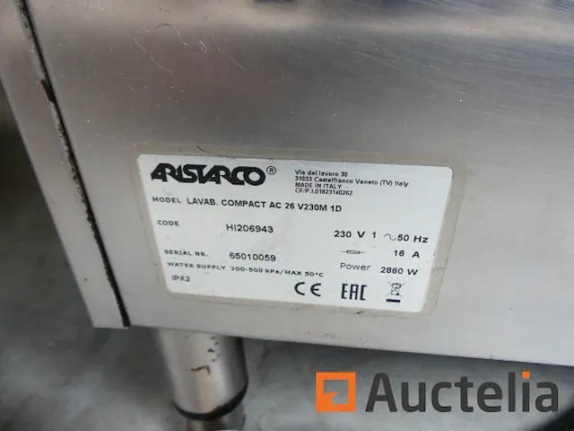 Vaatwassers aristarco lavab compact ac 26 v230m 1d - afbeelding 6 van  6