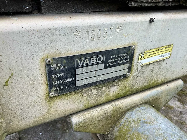 Vabo 2002t paardentrailer - afbeelding 7 van  21