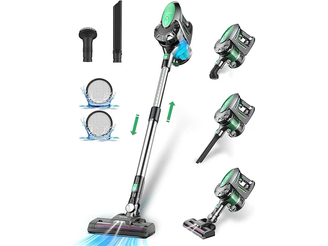 Vactidy blitz v8 draadloze accustofzuiger - afbeelding 1 van  6
