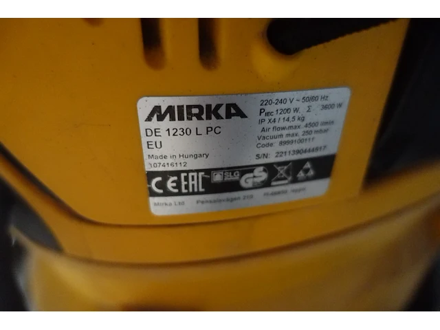 Vacuum mirka - afbeelding 3 van  3
